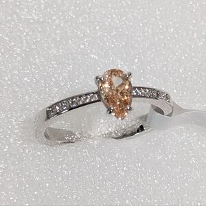 NWT Bomb Party "Forever Ours" RBP7576 Smokey Topaz CZ Hematite Plated Sz 10 Ring
